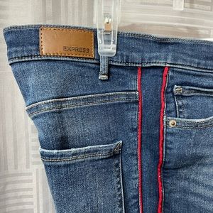 Express Size 4 High Rise Ankle Skinny Jeans